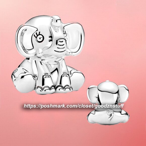 PANDORA Ellie the Elephant Charm 799088C00 - Picture 1 of 1